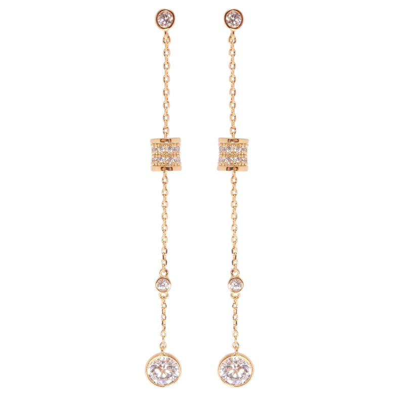 Серьги Xuping QQMM Позолота 18K пусеты Декоративные подвески фото №1