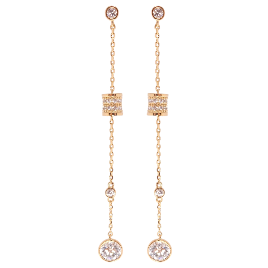 Серьги Xuping QQMM Позолота 18K пусеты Декоративные подвески фото №1