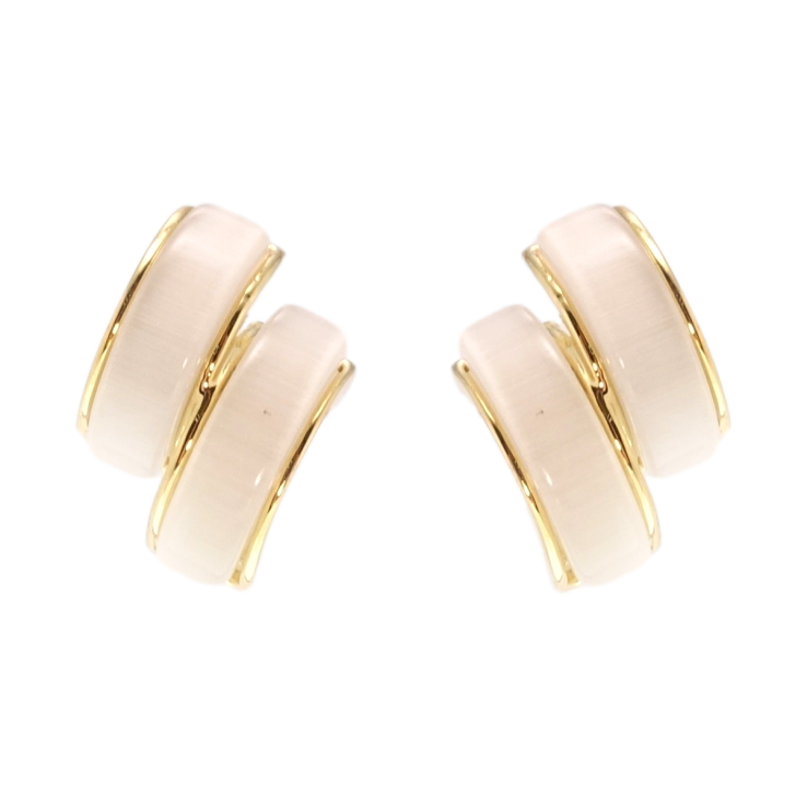 Серьги Xuping JEAN GOUJON Позолота 14K пусеты Перламутровые вставки фото №6 Серьги Xuping JEAN GOUJON Позолота 14K пусеты Перламутровые вставки фото №6