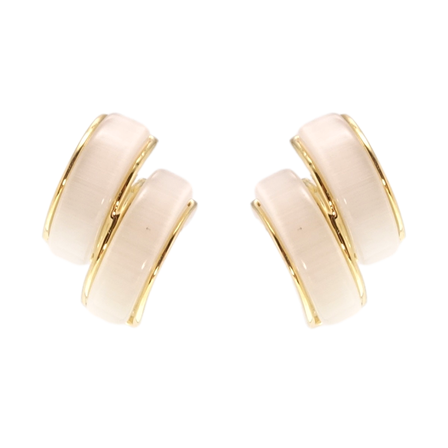 Сережки Xuping JEAN GOUJON Позолота 14K пусети Перламутрові вставки фото №1 Сережки Xuping JEAN GOUJON Позолота 14K пусети Перламутрові вставки фото №1
