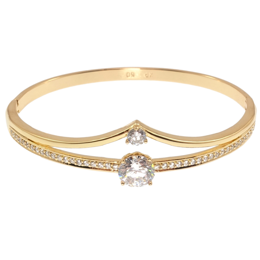 Браслети Xuping JEAN GOUJON Позолота 18K Інкрустація цирконієм ø 6см фото №1 Браслети Xuping JEAN GOUJON Позолота 18K Інкрустація цирконієм ø 6см фото №1