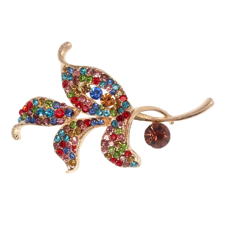 Брошь Веточка с разноцветными стразами цвет кристаллов разный, может отличаться от фото фото №18 Брошь Веточка с разноцветными стразами цвет кристаллов разный, может отличаться от фото фото №18