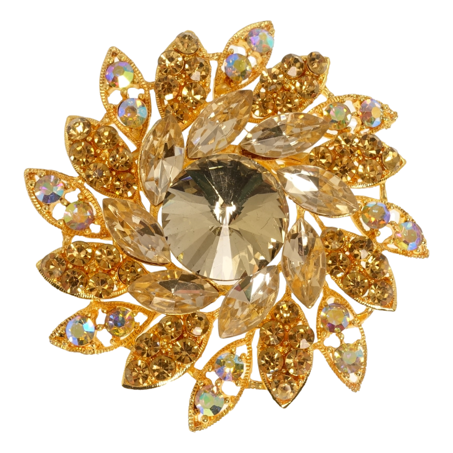 Брошь Золотой Цветок фото №1 Брошь Золотой Цветок фото №1