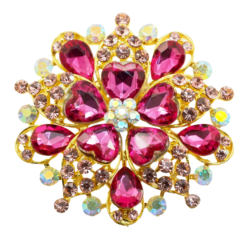 Брошь Розовый Цветок фото №1 Брошь Розовый Цветок фото №1