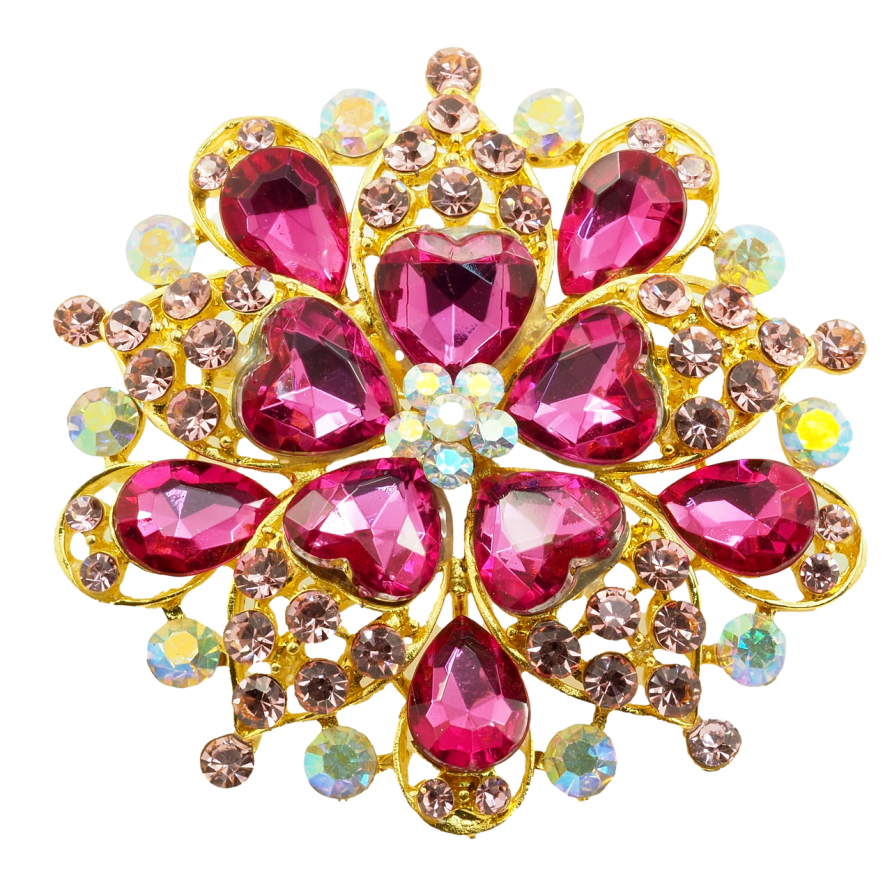 Брошь Розовый Цветок фото №1 Брошь Розовый Цветок фото №1