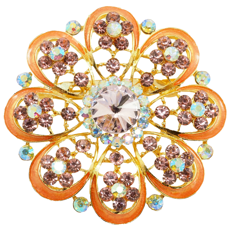 Брошь Розовый цветок фото №1 Брошь Розовый цветок фото №1