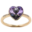 Кольцо Xuping цвет Позолота 18K с кр-ми Swarovski "Кристальное сердце Paradise Shine" фото №2