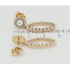 Серьги Xuping Позолота 18K пусеты Декоративные жемчужные подвески фото №2 Серьги Xuping Позолота 18K пусеты Декоративные жемчужные подвески фото №2