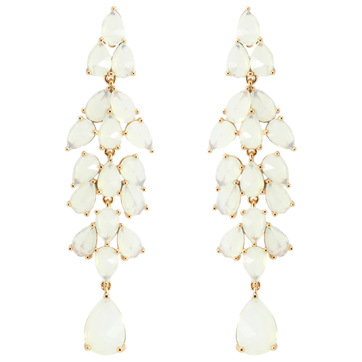 Серьги Xuping Позолота 18K пусеты Элегантные подвески из белых фианитов фото №19 Серьги Xuping Позолота 18K пусеты Элегантные подвески из белых фианитов фото №19