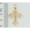 Кулон Xuping Позолота 18K Декоративный Крест для цепочки до 5мм фото №2 Кулон Xuping Позолота 18K Декоративный Крест для цепочки до 5мм фото №2