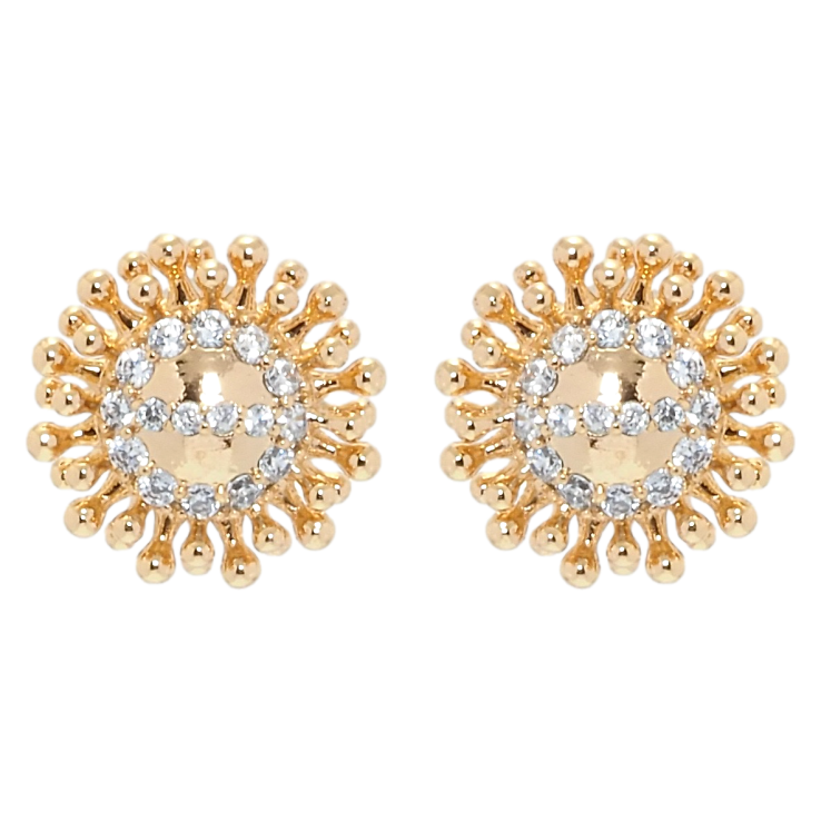 Серьги Xuping QQMM Позолота 18K пусеты Декоративные цветочки фото №25 Серьги Xuping QQMM Позолота 18K пусеты Декоративные цветочки фото №25