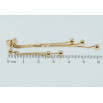 Серьги Xuping QQMM Позолота 18K пусеты Шарики на цепочках фото №2 Серьги Xuping QQMM Позолота 18K пусеты Шарики на цепочках фото №2