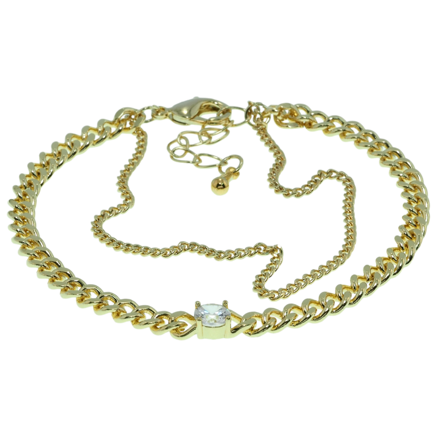 Браслети Xuping JEAN GOUJON Позолота 14K Два ланцюжки довжина з дод.ланцюжком 17-20см х 2-4мм фото №1 Браслети Xuping JEAN GOUJON Позолота 14K Два ланцюжки довжина з дод.ланцюжком 17-20см х 2-4мм фото №1