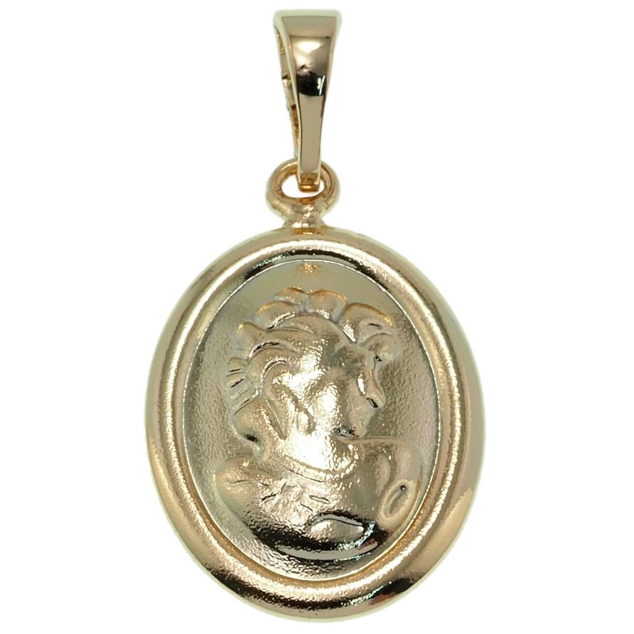 Кулон Xuping Позолота 18K Цезар для ланцюжка до 5мм фото №1