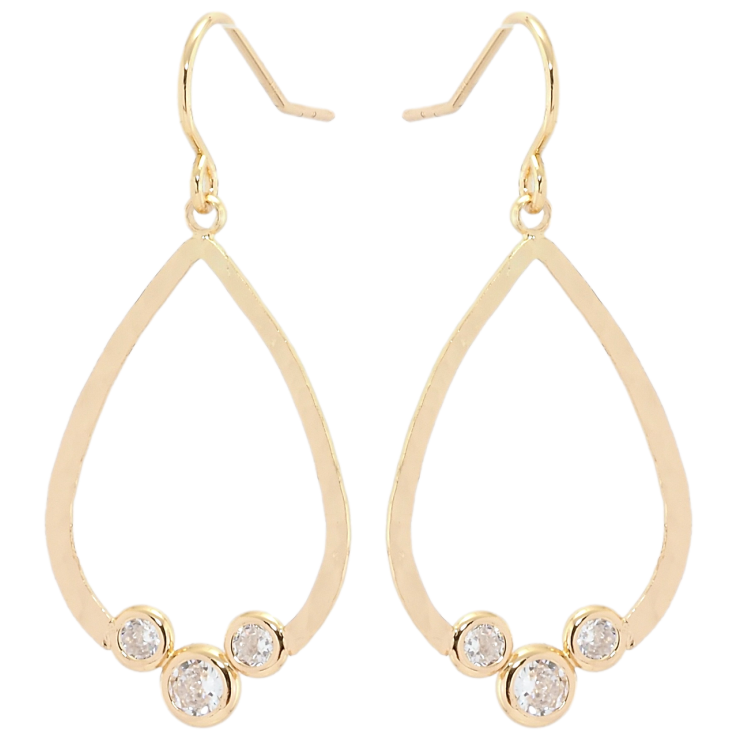 Серьги Xuping Позолота 18K французский замок Каплевидные подвески с фианитами фото №15 Серьги Xuping Позолота 18K французский замок Каплевидные подвески с фианитами фото №15