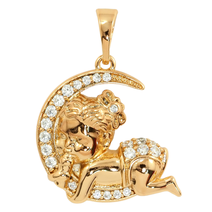 Кулон Xuping Позолота 18K Солодкий сон для ланцюжка до 5мм фото №11