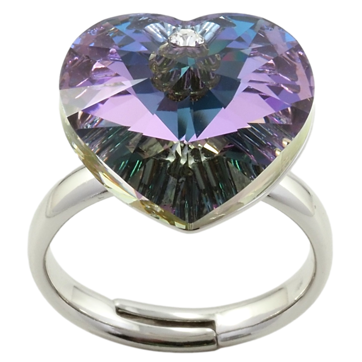 Кольцо Xuping цвет Родий с кр-ми Swarovski Кристальное сердце Paradise Shine фото №25 Кольцо Xuping цвет Родий с кр-ми Swarovski Кристальное сердце Paradise Shine фото №25