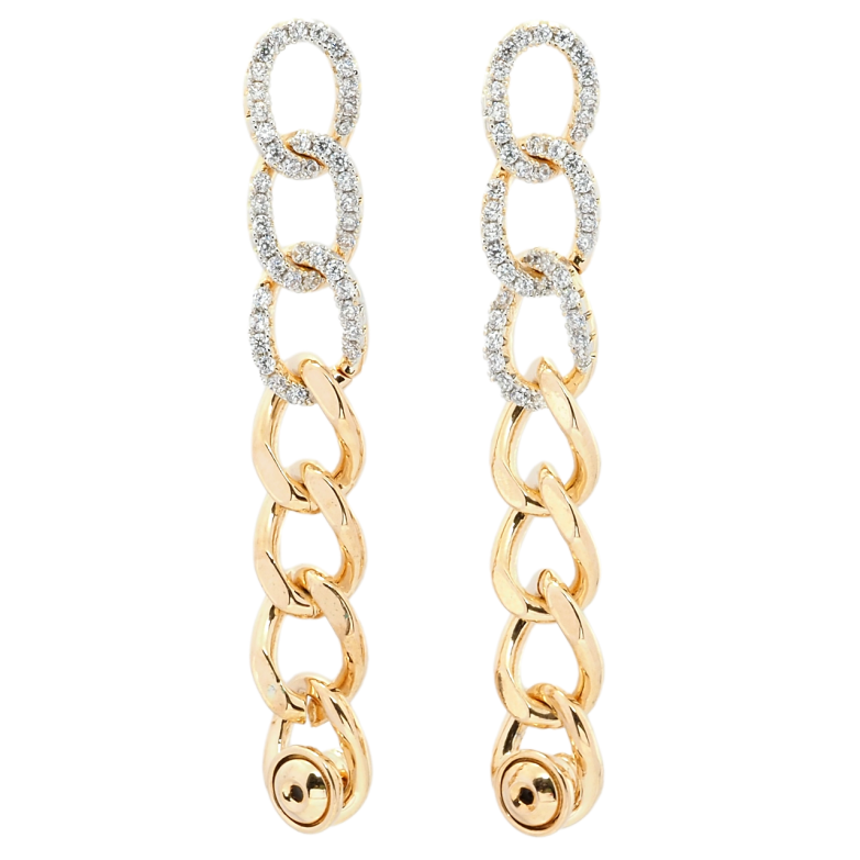 Серьги Xuping QQMM Позолота 18K пусеты Подвески цепочки с цирконием фото №1 Серьги Xuping QQMM Позолота 18K пусеты Подвески цепочки с цирконием фото №1