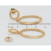 Серьги Xuping QQMM Позолота 18K пусеты Декоративные подвески фото №2 Серьги Xuping QQMM Позолота 18K пусеты Декоративные подвески фото №2