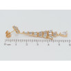 Серьги Xuping QQMM Позолота 18K пусеты Декоративные подвески из фианитов фото №2 Серьги Xuping QQMM Позолота 18K пусеты Декоративные подвески из фианитов фото №2