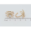 Серьги Xuping QQMM Позолота 18K каффы Пауки фото №2 Серьги Xuping QQMM Позолота 18K каффы Пауки фото №2