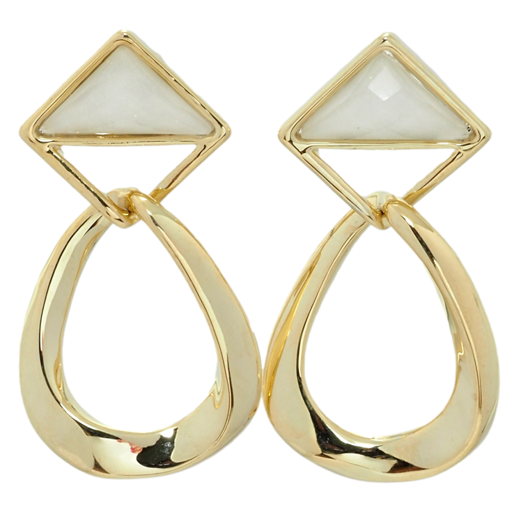 Сережки Xuping QQMM Позолота 14K пусети Краплясті підвіски фото №23