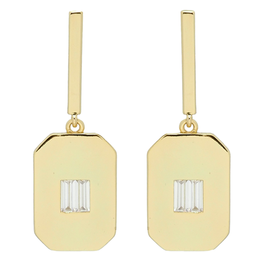 Сережки Xuping QQMM Позолота 14K пусети Підвіски зі вставками цирконію фото №1 Сережки Xuping QQMM Позолота 14K пусети Підвіски зі вставками цирконію фото №1