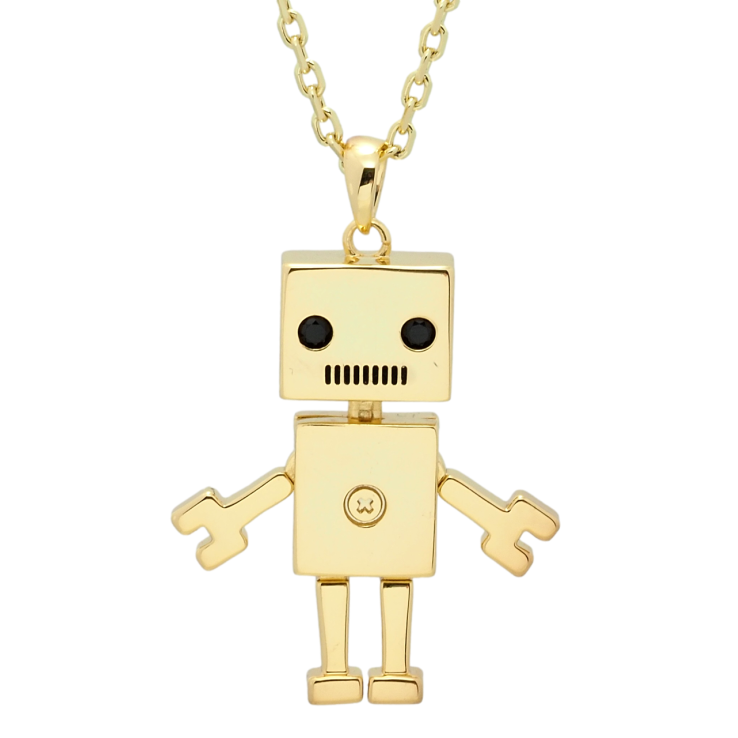 Підвіска на ланцюжку Xuping QQMM Позолота 14K Робот довжина 40,45мм х 2мм фото №19 Підвіска на ланцюжку Xuping QQMM Позолота 14K Робот довжина 40,45мм х 2мм фото №19