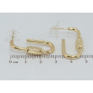 Серьги Xuping JEAN GOUJON Позолота 14K пусеты Фигурные дуги фото №2 Серьги Xuping JEAN GOUJON Позолота 14K пусеты Фигурные дуги фото №2