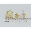 Сережки Xuping QQMM Позолота 14K пусети Сердечки з шипами фото №2 Сережки Xuping QQMM Позолота 14K пусети Сердечки з шипами фото №2