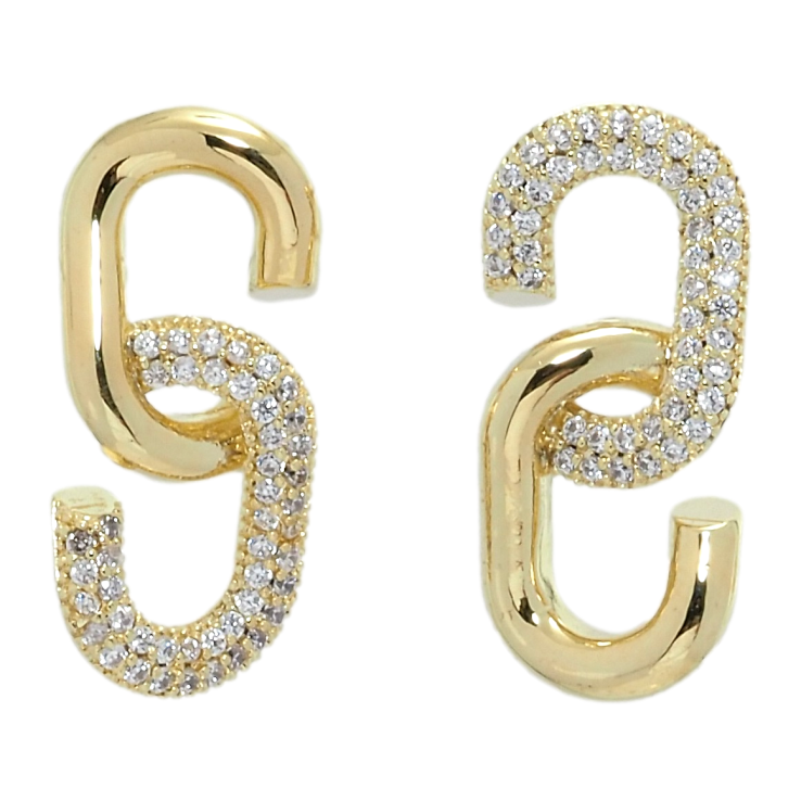 Сережки Xuping QQMM Позолота 14K пусети Інкрустація цирконієм фото №19 Сережки Xuping QQMM Позолота 14K пусети Інкрустація цирконієм фото №19