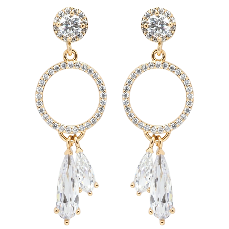 Серьги Xuping QQMM Позолота 18K пусеты Кристальные подвески фото №17 Серьги Xuping QQMM Позолота 18K пусеты Кристальные подвески фото №17