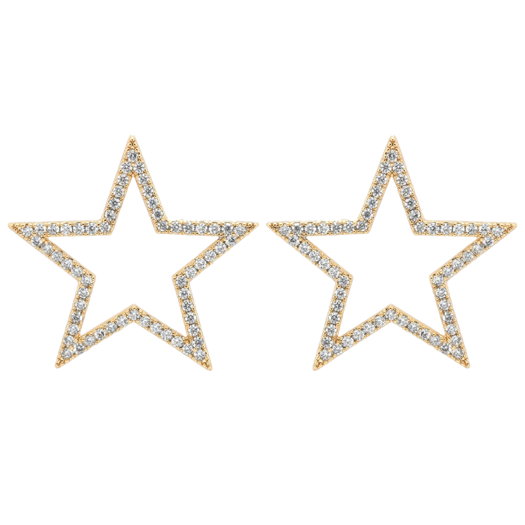Серьги Xuping QQMM Позолота 18K пусеты Звезды с цирконием фото №21 Серьги Xuping QQMM Позолота 18K пусеты Звезды с цирконием фото №21