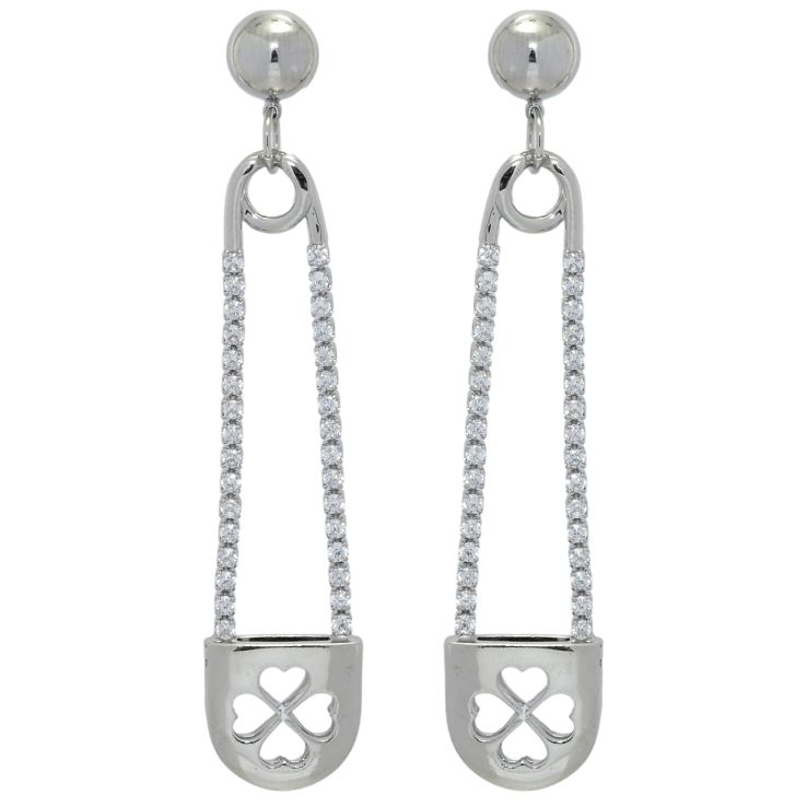 Сережки Xuping QQMM Родій пусети Підвіски шпильки з цирконієм фото №9 Сережки Xuping QQMM Родій пусети Підвіски шпильки з цирконієм фото №9