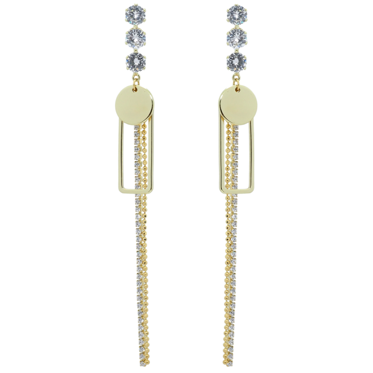 Серьги Xuping JEAN GOUJON Позолота 14K пусеты Декоративные подвески фото №14 Серьги Xuping JEAN GOUJON Позолота 14K пусеты Декоративные подвески фото №14