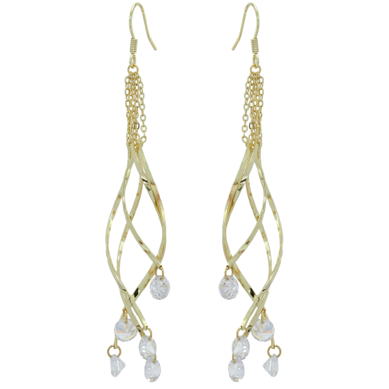 Серьги Xuping JEAN GOUJON Позолота 14K французский замок Декоративные подвески фото №1