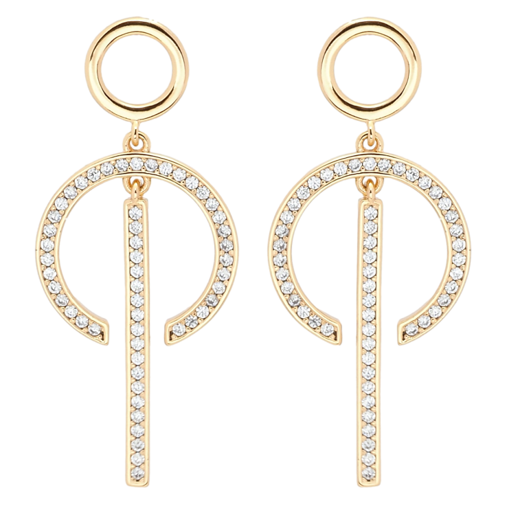 Сережки Xuping Позолота 18K пусети Підвіски з цирконієм фото №21