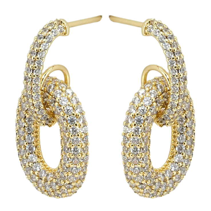 Сережки Xuping QQMM Позолота 14K пусети Інкрустація цирконієм фото №20 Сережки Xuping QQMM Позолота 14K пусети Інкрустація цирконієм фото №20