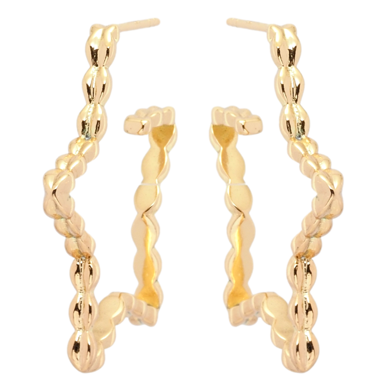 Серьги Xuping QQMM Позолота 18K пусеты Звезды фото №1 Серьги Xuping QQMM Позолота 18K пусеты Звезды фото №1