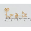 Сережки Xuping QQMM Позолота 18K пусети Зірки з цирконієм фото №2 Сережки Xuping QQMM Позолота 18K пусети Зірки з цирконієм фото №2
